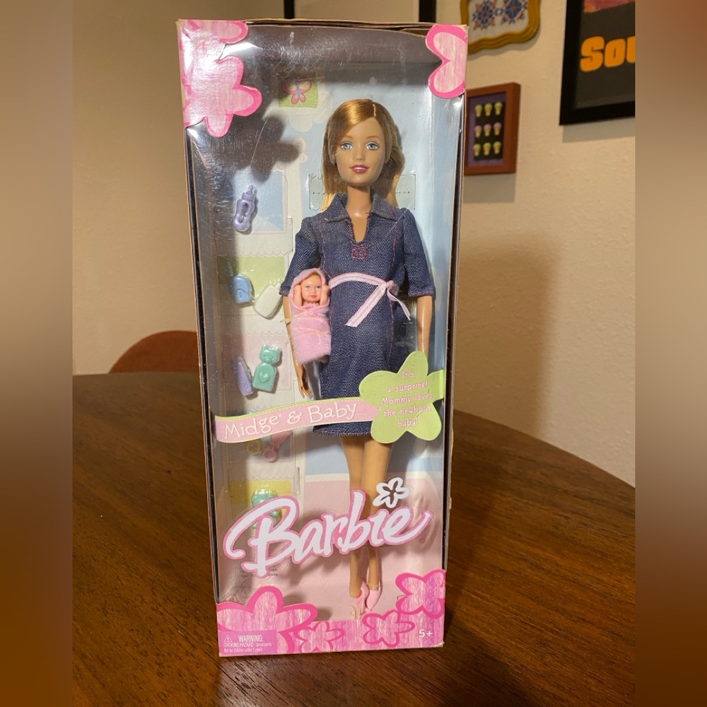 Barbie Midge & Baby Doll Set